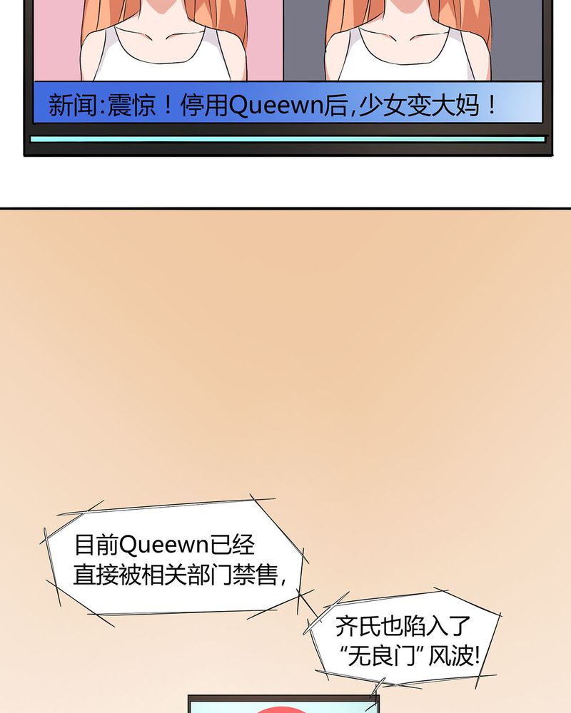 恰恰椒盐香花生休闲零食漫画,第19章：queewn遭市场抛弃 恰恰更新上市1图