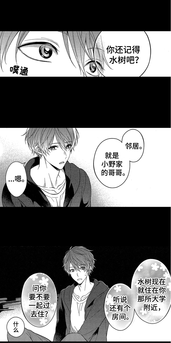 融化的吻漫画,第1章：同居1图