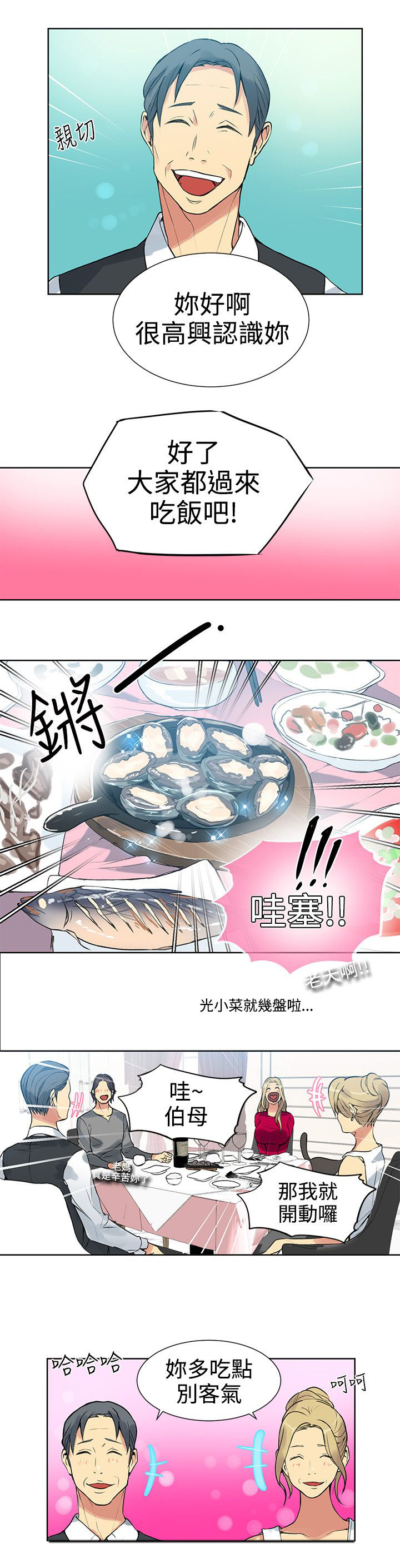 玩家乐园红都广场漫画,第41章：吃饭4图