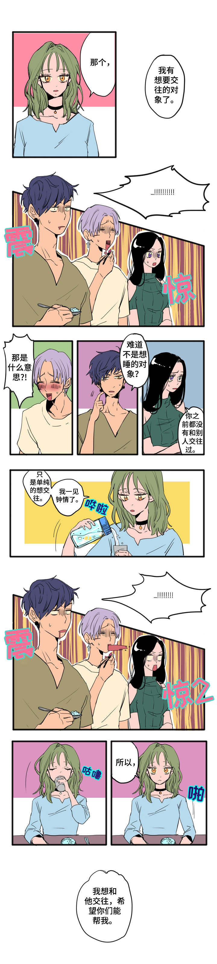 混沌关系漫画,第1章：喜欢的人1图