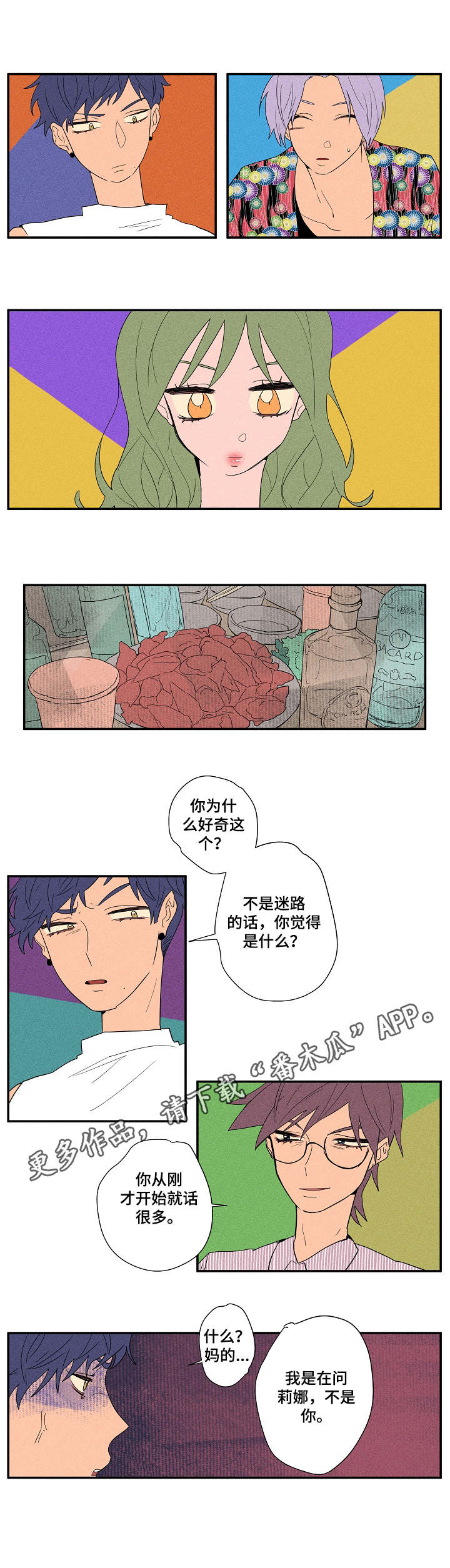 混沌关系漫画,第15章：真心话游戏1图