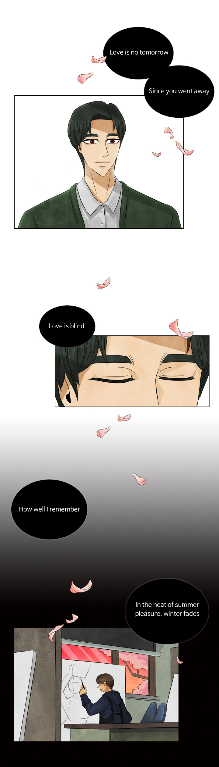 盲区漫画,第1章：艺术需要天赋1图