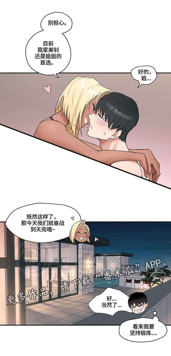 会员健身馆漫画,第10章：肉食动物1图