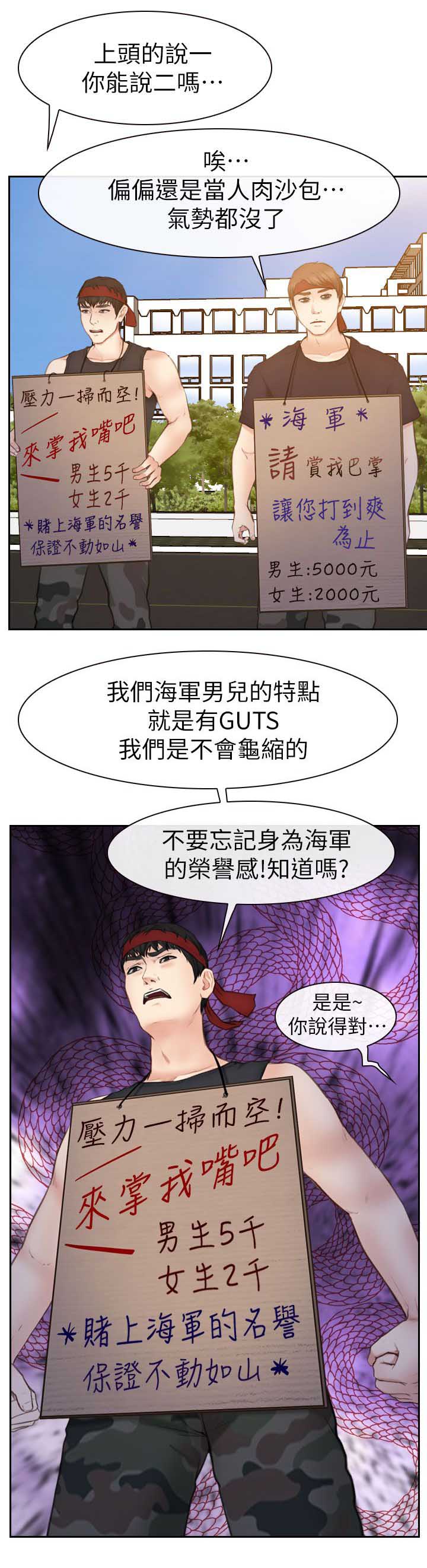 高校保安漫画,第13章：人肉沙包4图
