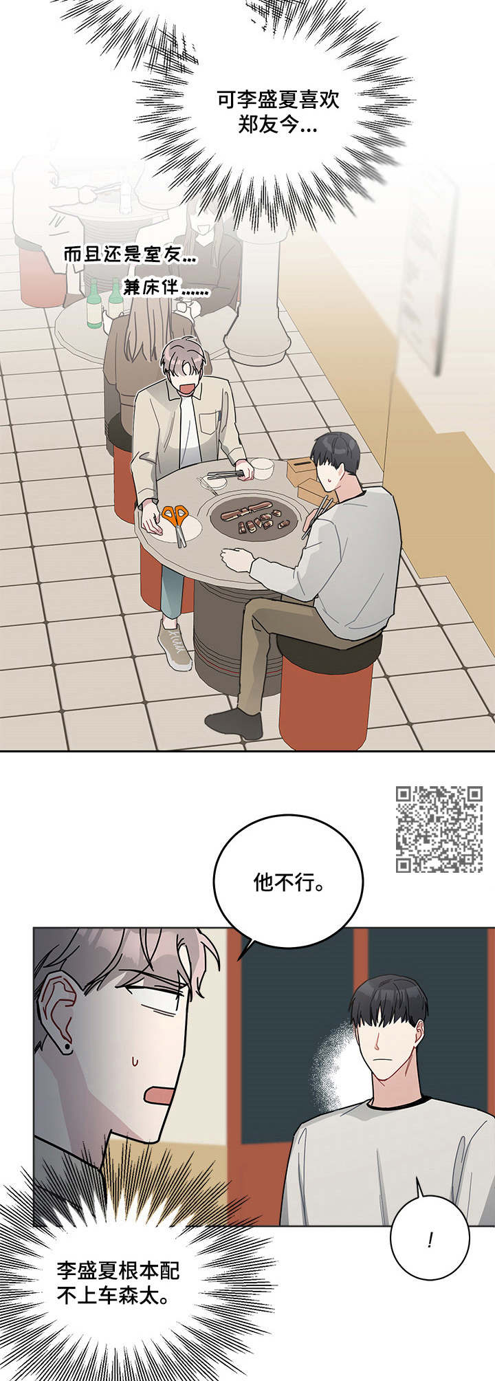 暗生情愫漫画,第20章：喜欢的人1图