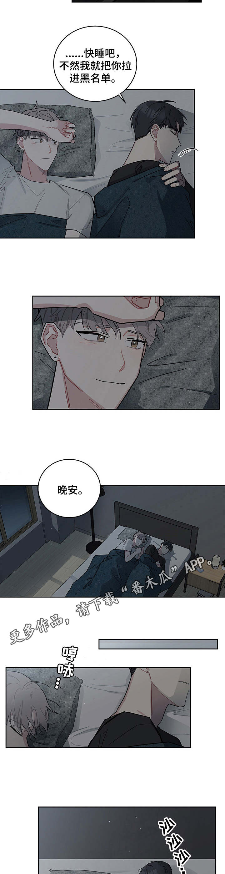 暗生情愫漫画,第11章：晚安5图