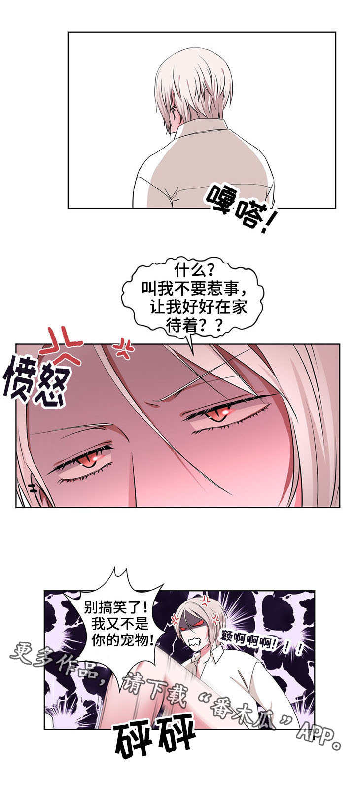 奇异租客漫画,第15章：警告5图