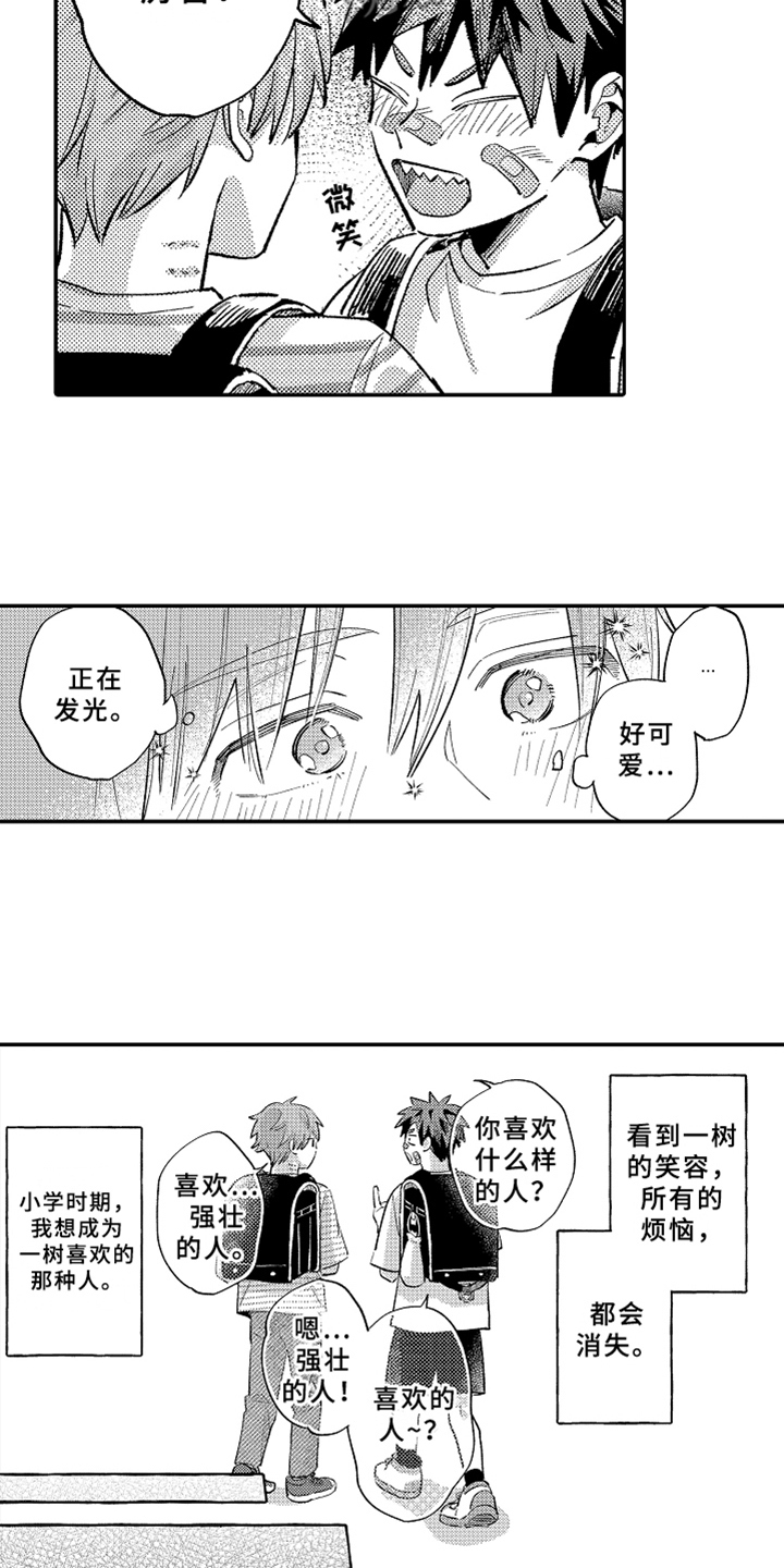 你是最棒的英语怎么说漫画,第16章：暗恋1图