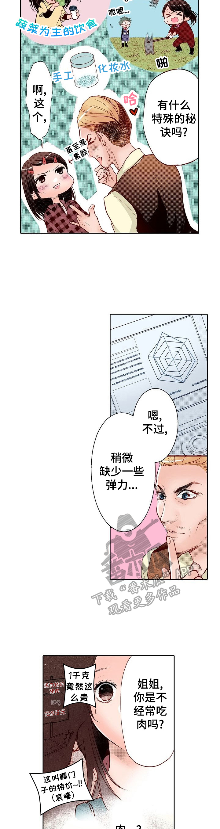 准备好被拥抱漫画,第8章：牛肉盖饭2图