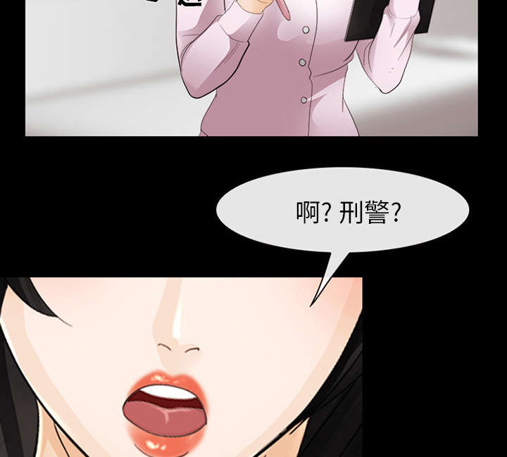 死亡的假象漫画,第6章：刑警找你1图