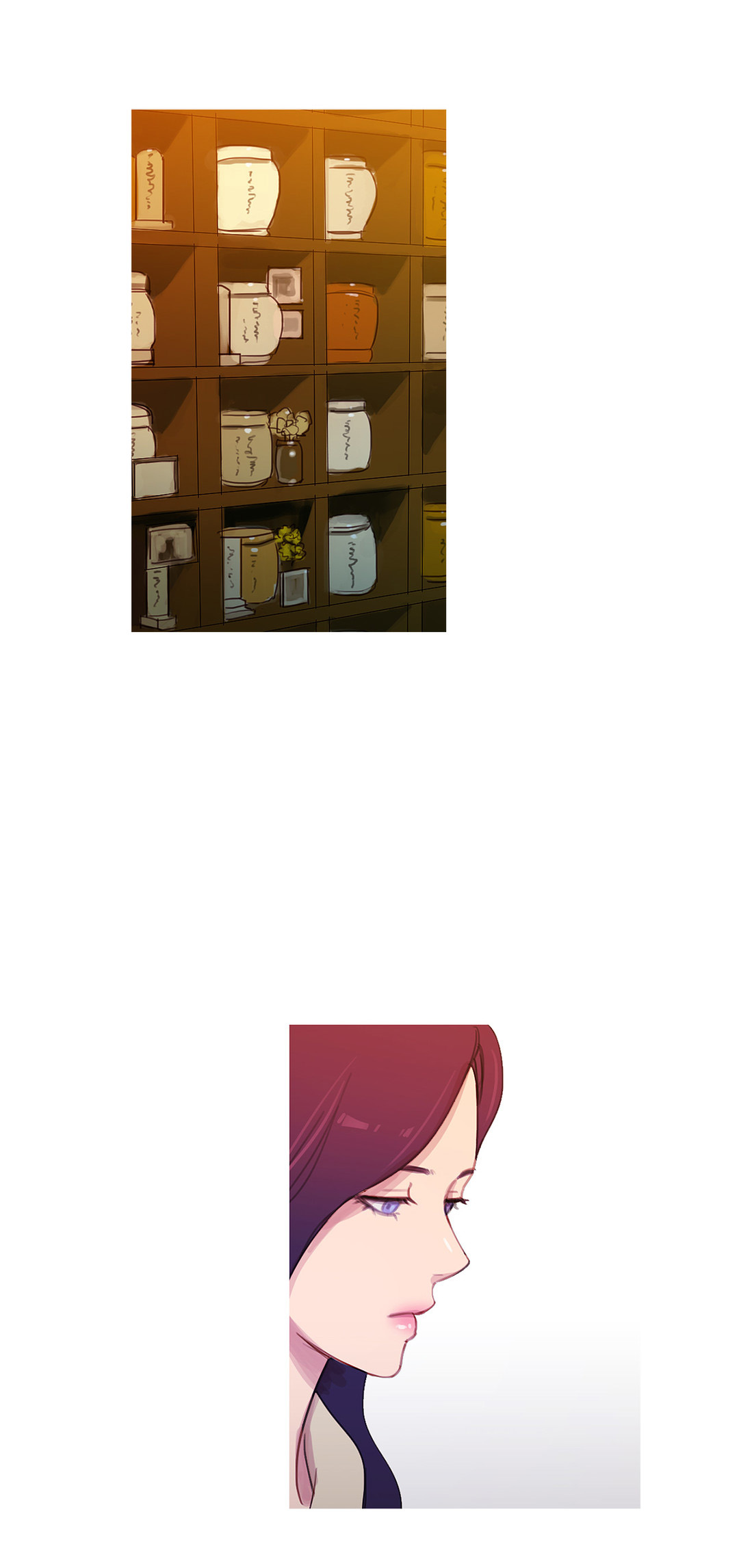 冷艳红唇漫画,第41章：原谅的方式1图