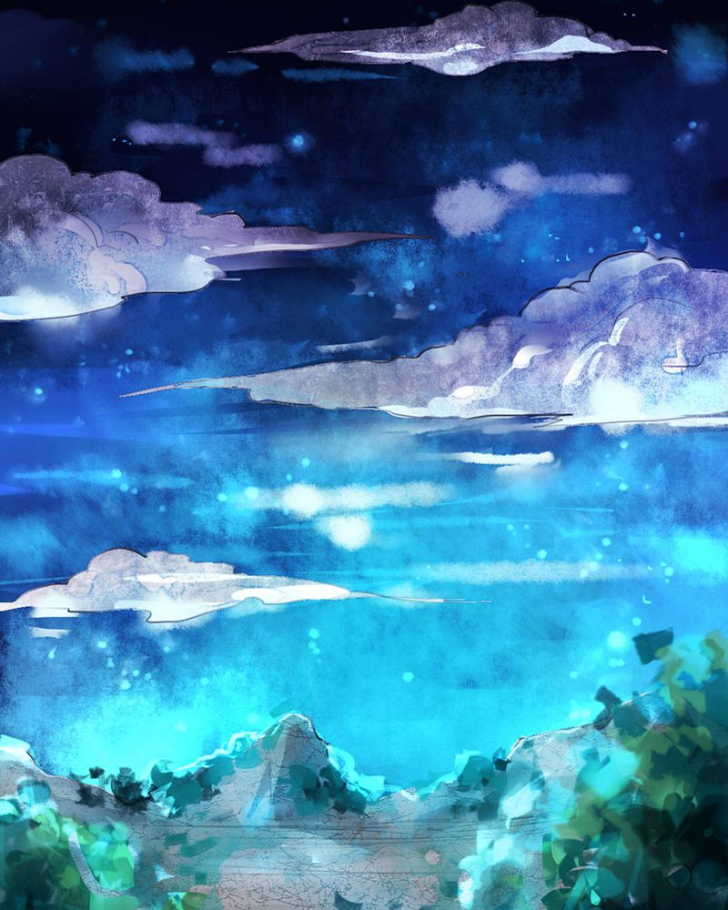 夜未央完整诗句漫画,第1章：3图