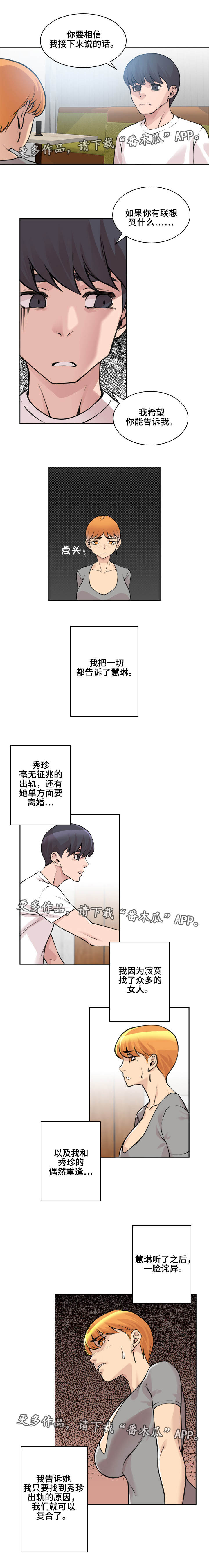 离婚疑云漫画,第12章：一起喝酒1图