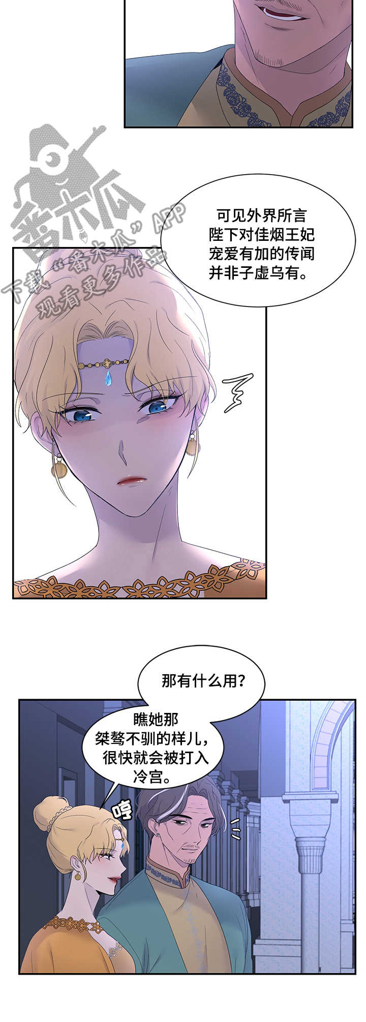 陌生王妃漫画,第20章：雪花叶2图