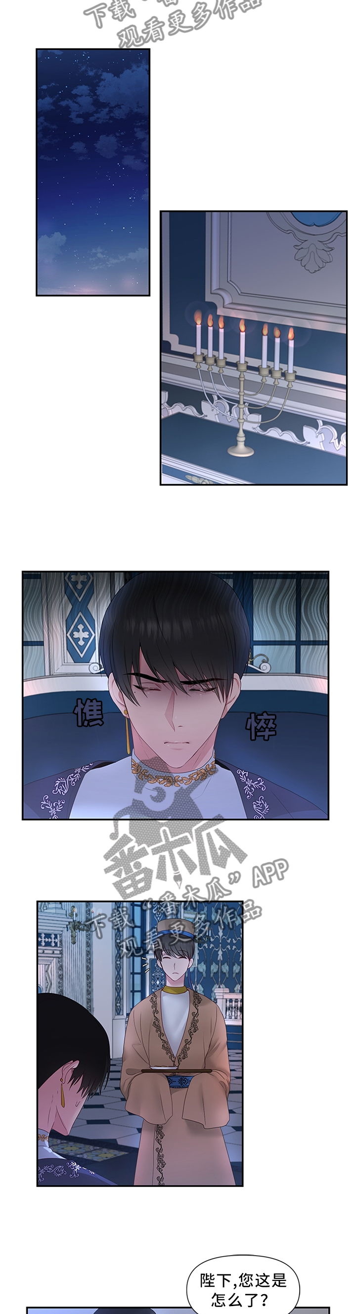 陌生王妃漫画,第40章：钟爱一人2图