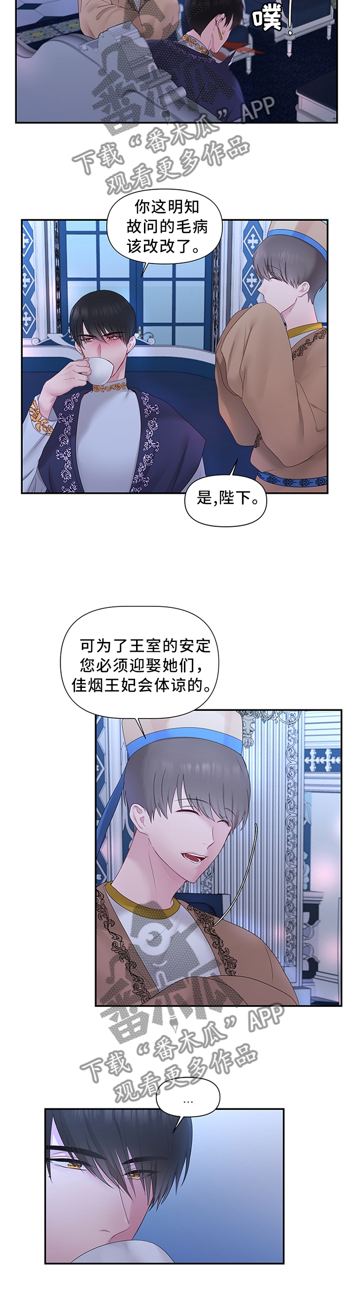陌生王妃漫画,第40章：钟爱一人4图