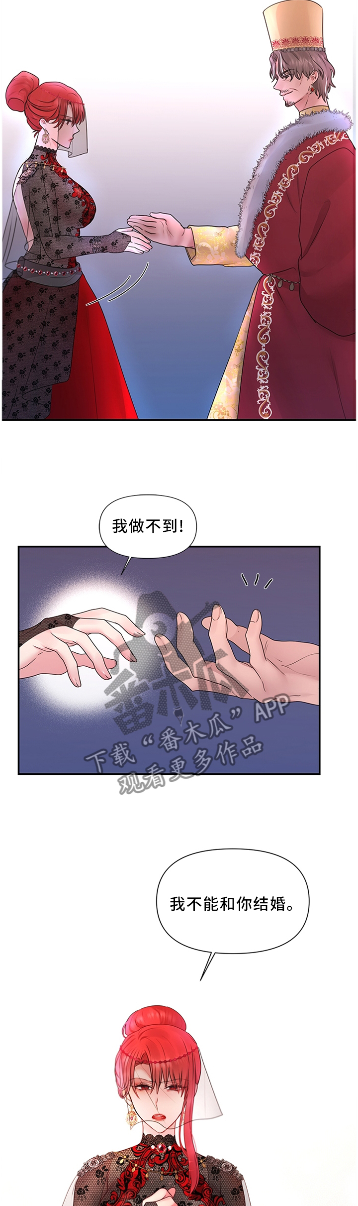 陌生王妃漫画的作者是谁漫画,第59章：我做不到!1图