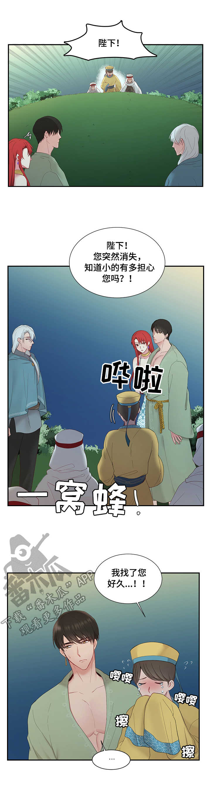 陌生王妃漫画,第11章：撞见1图