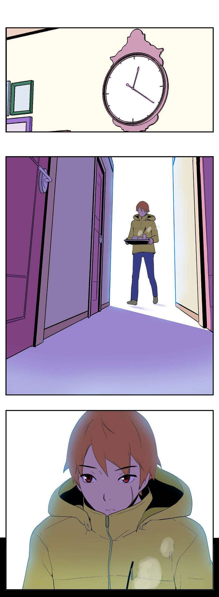 隐居宅女漫画,第21章：离别4图