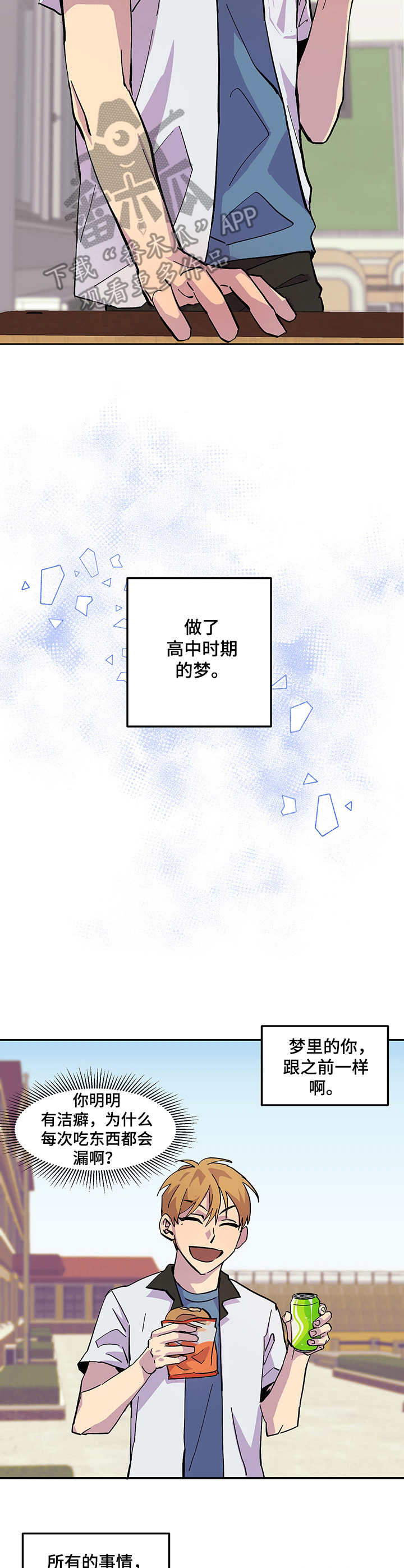 你我之间的痛爱交织漫画,第2章：梦5图