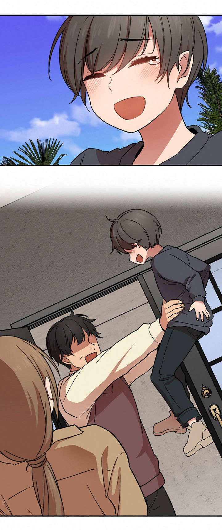 窗外芳邻漫画,第49章：平安抵达2图