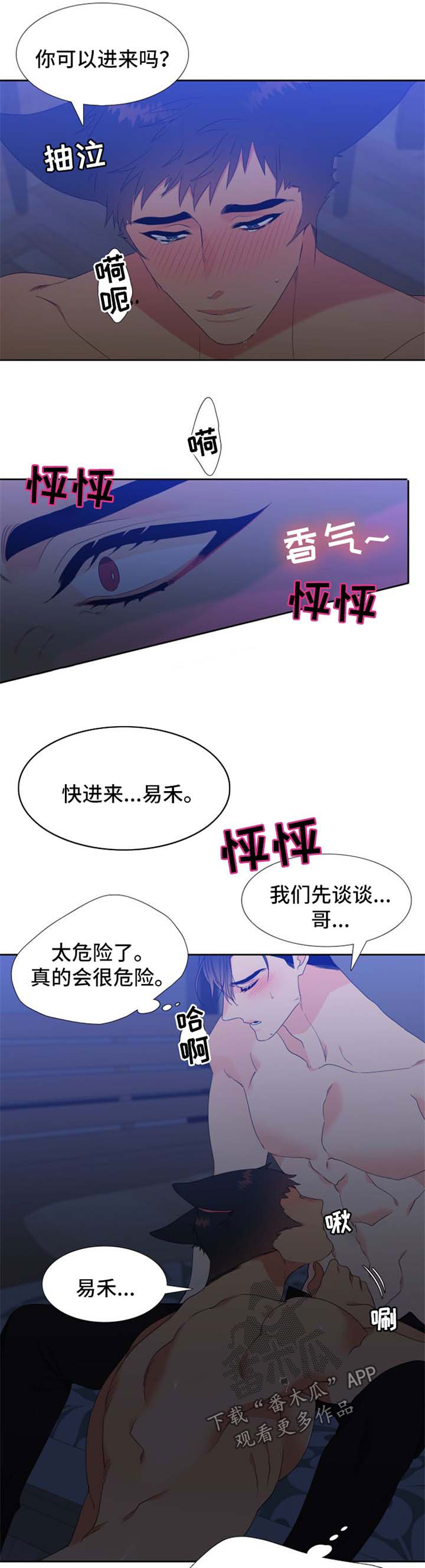 狼的香气漫画,第160章：【第二季】繁殖期的母狼2图