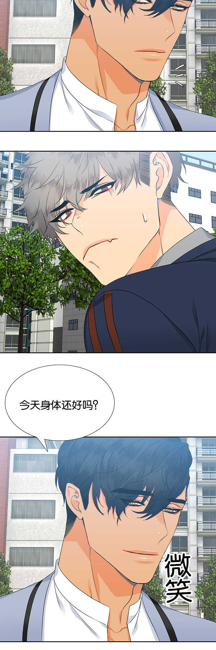 狼的香气漫画,第3章：身体好吗5图