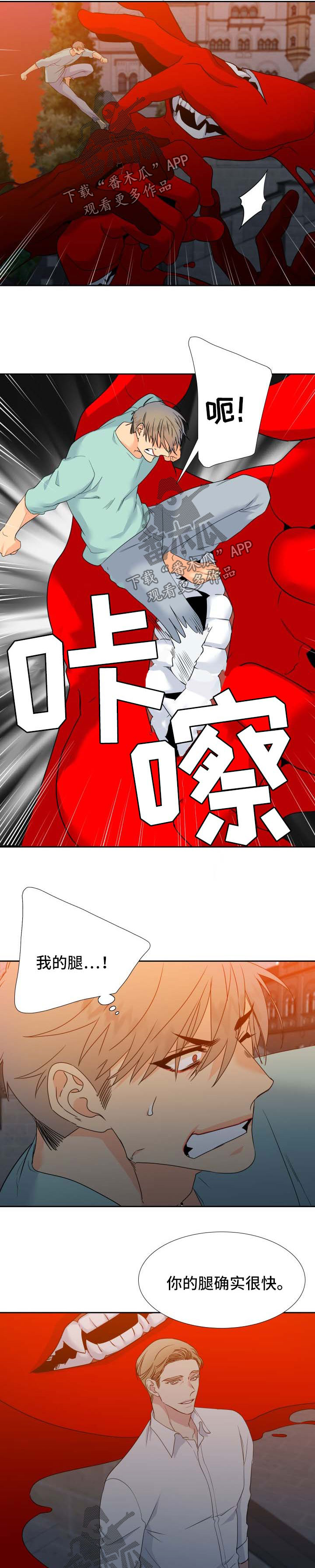 狼的香气漫画,第189章：【第二季】快离开这儿2图