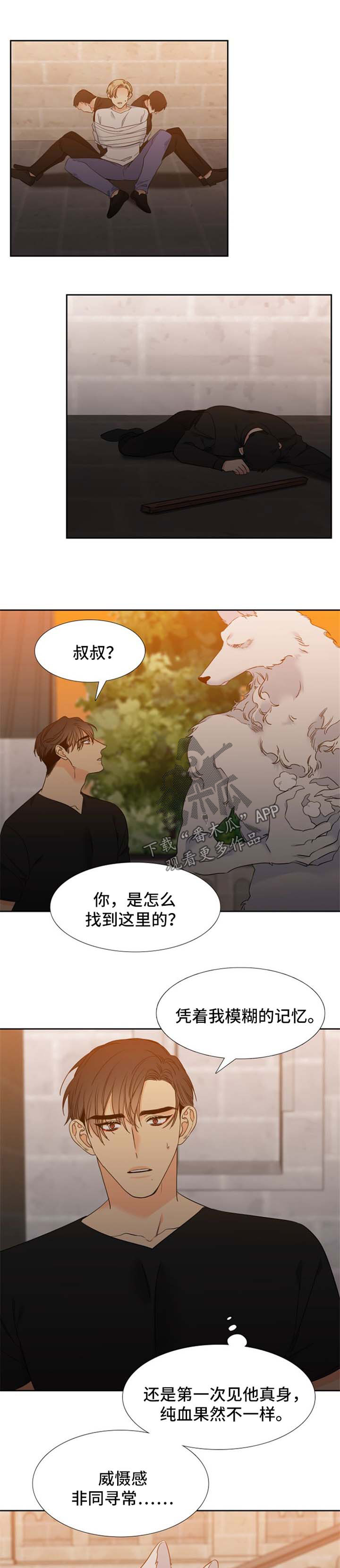 狼的香气漫画,第187章：【第二季】叔叔的真身1图