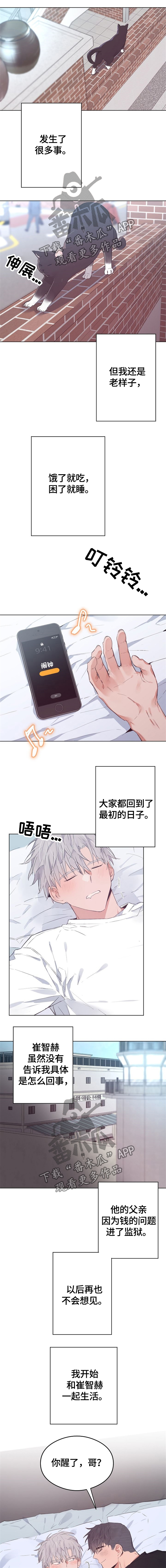 相同面容漫画,第68章：你能来我很开心1图