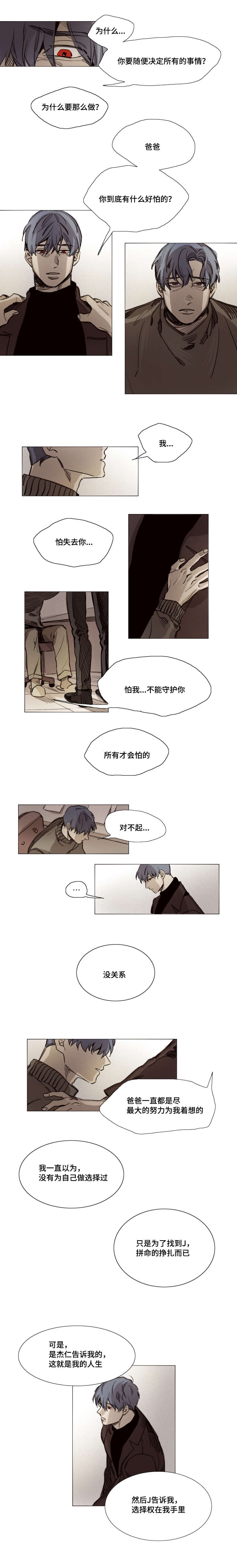 代价是失去一只眼睛和一条腿漫画,第29章：右眼失明3图
