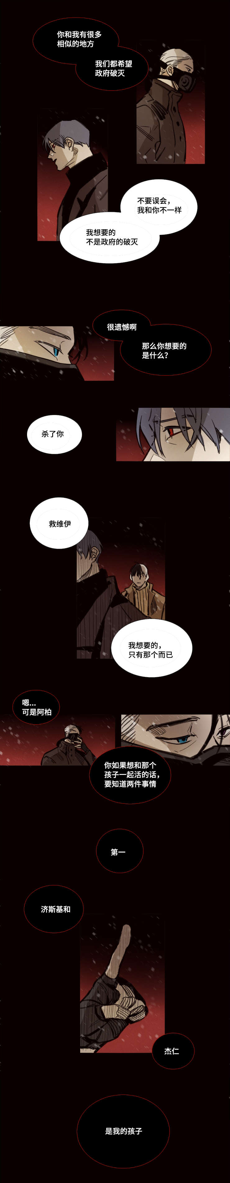 代价2防线视频完整漫画,第46章：一起活下去2图