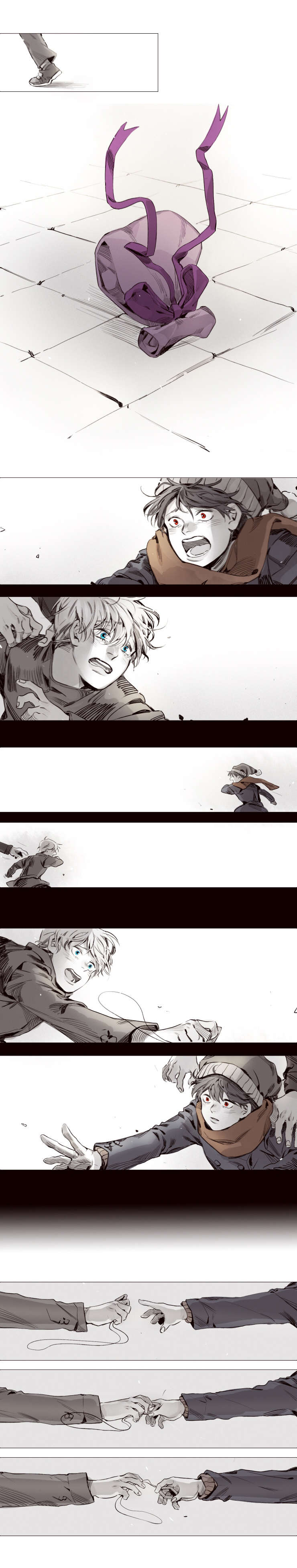 代价3漫画,第2章：离开的日子3图