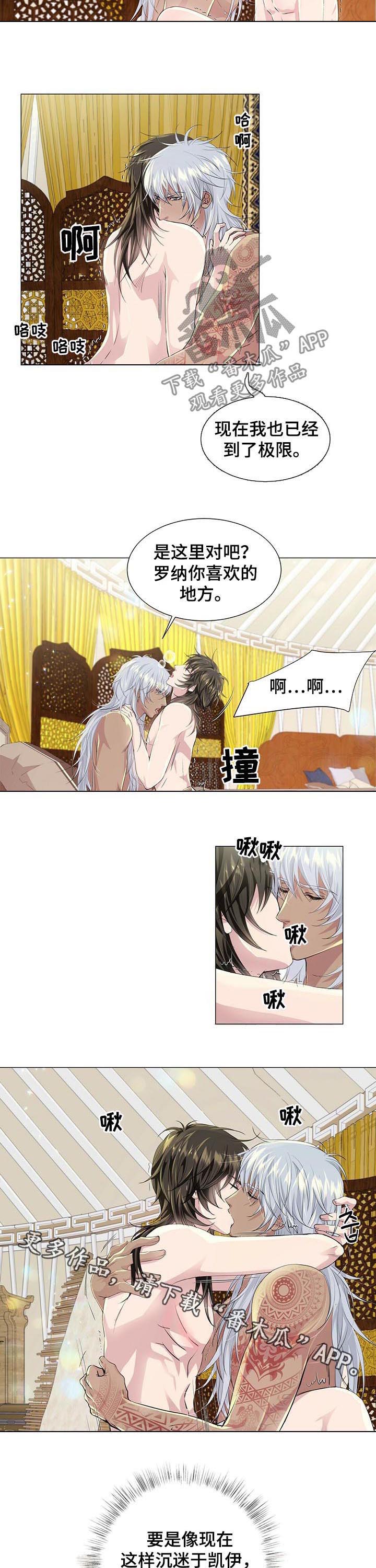 狼王子漫画,第55章：累的是我1图