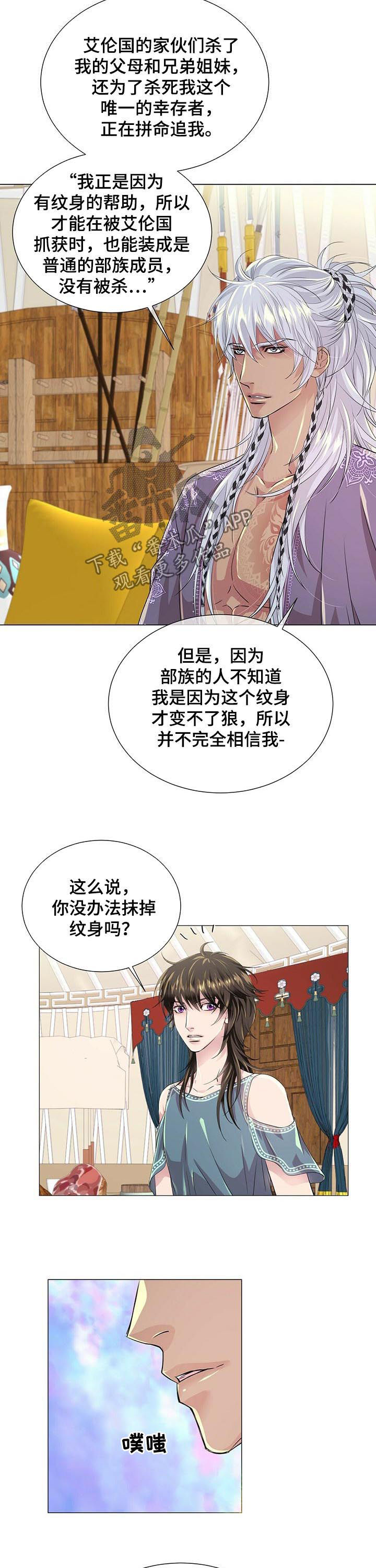 狼王子漫画,第63章：纹身4图