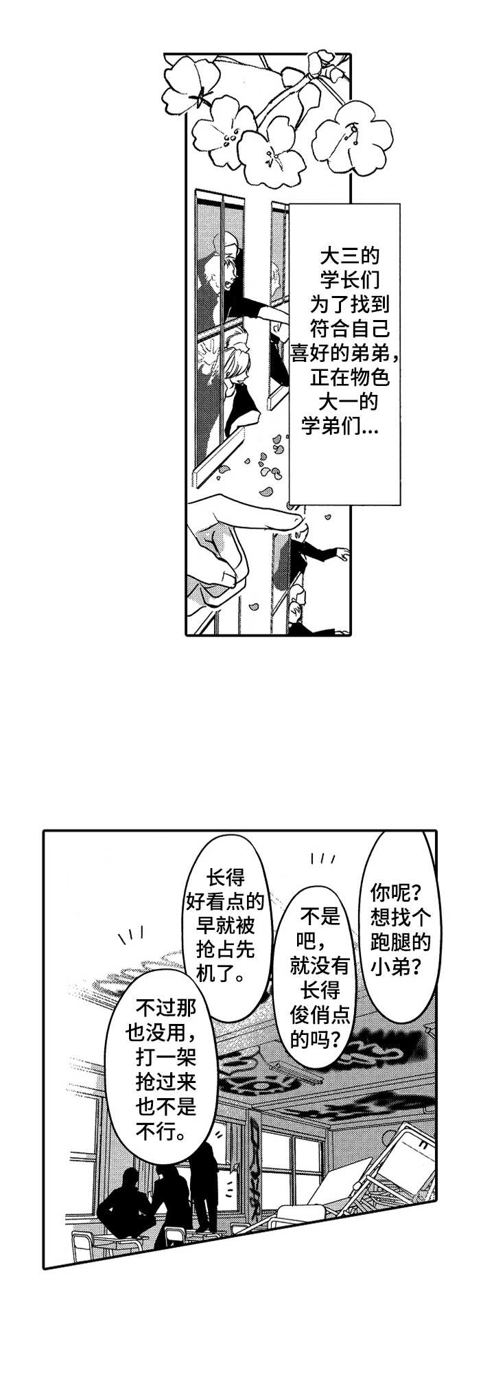 成为我的兄弟漫画,第1章：兄弟制度4图