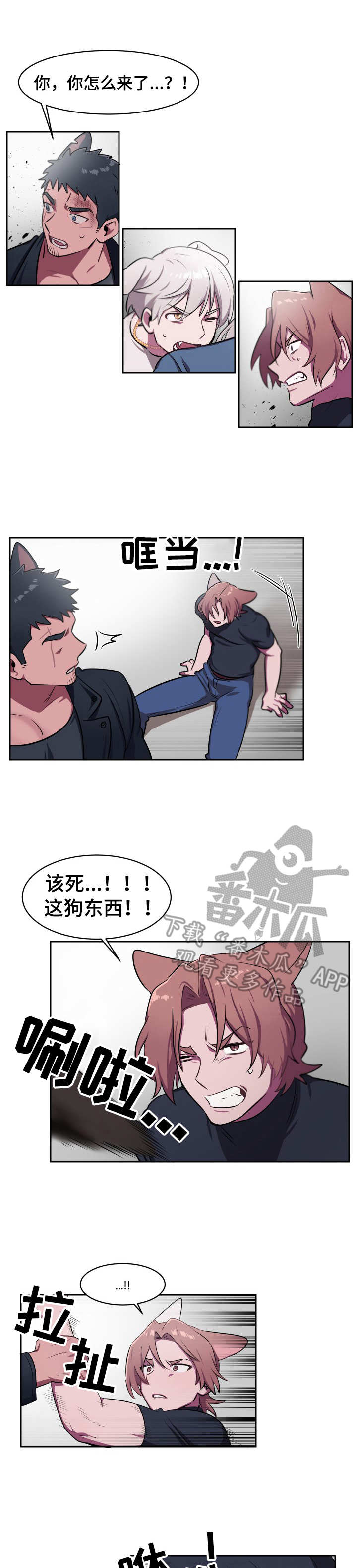 阿旺阿喵漫画,第10章：胜负已定1图