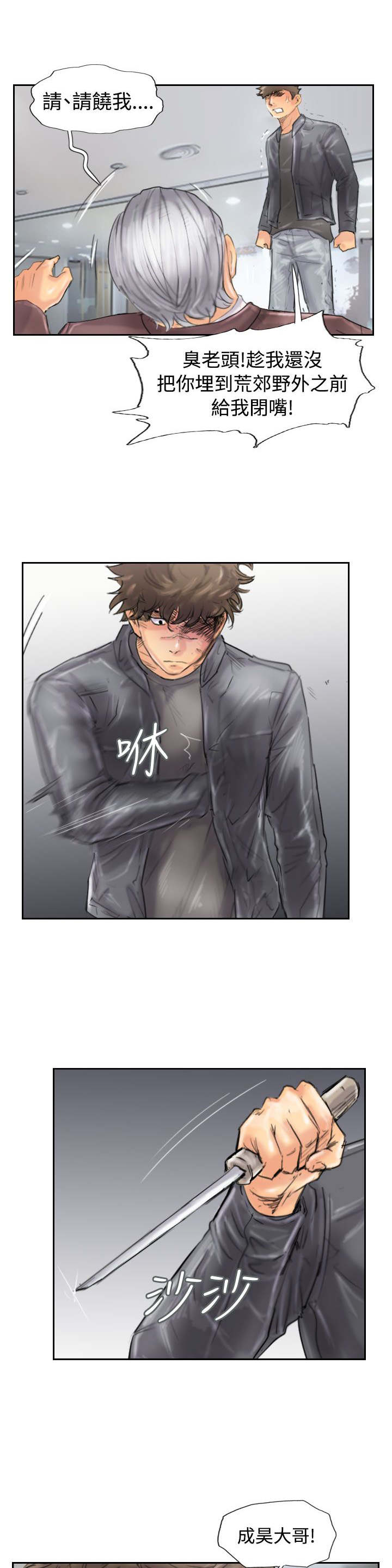 冒牌会长漫画,第72章：击败4图