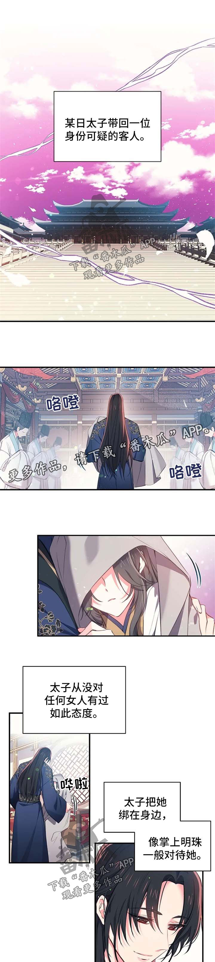 神女颂歌漫画,第63章：可疑的客人1图