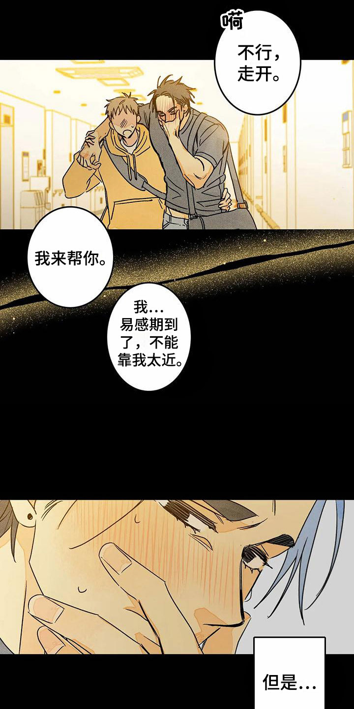易感期是什么啊漫画,第10章：喜欢这个人4图