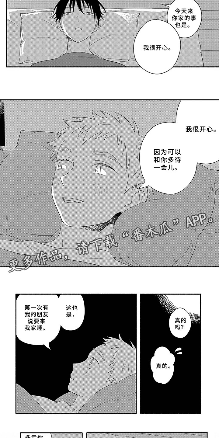 暑假限定恋人漫画,第18章：夜谈2图