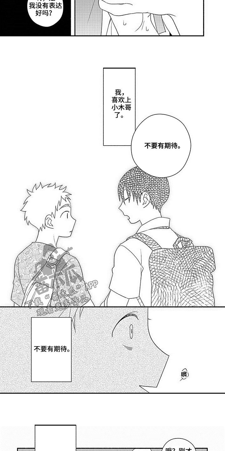 暑假限定恋人漫画,第21章：我喜欢你3图
