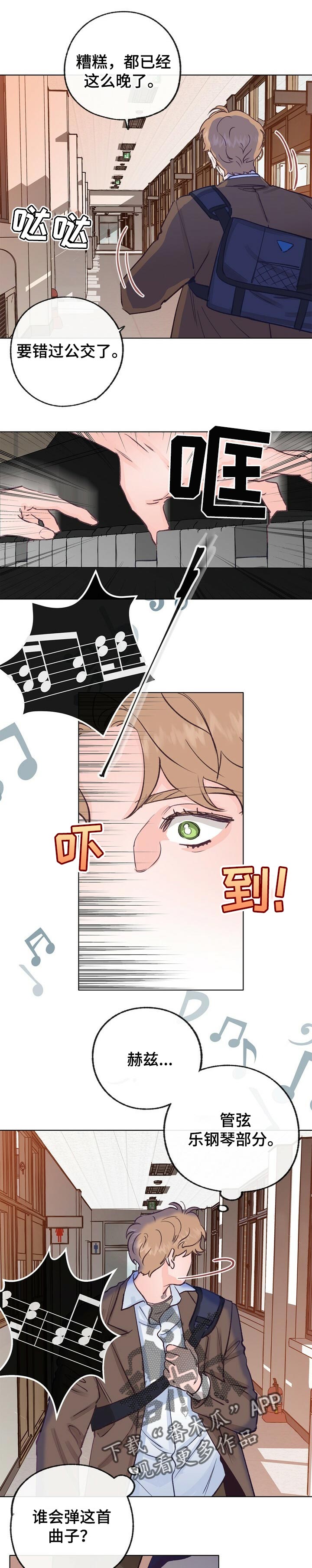 乡野旋律漫画,第48章：弹琴的人4图