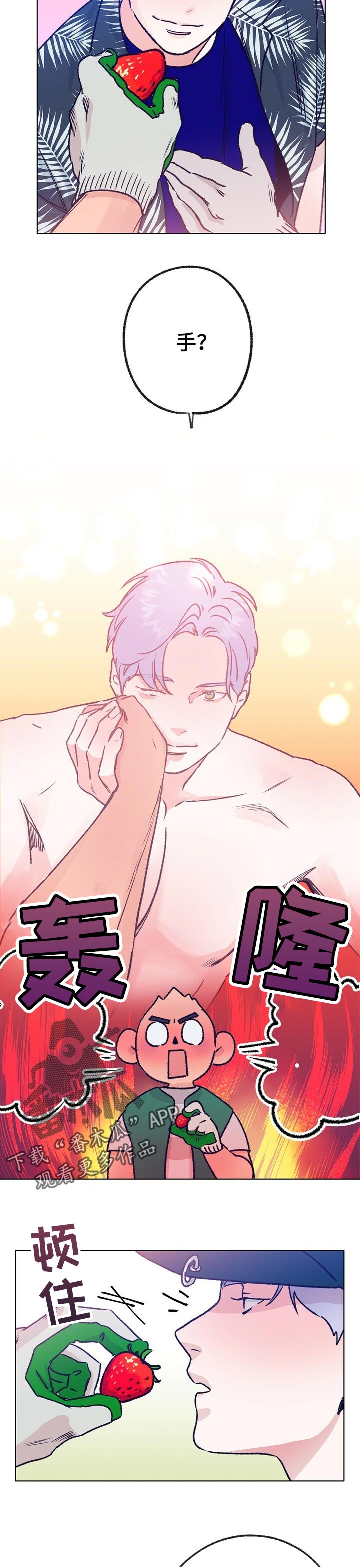 乡野旋律漫画,第64章：摘草莓3图