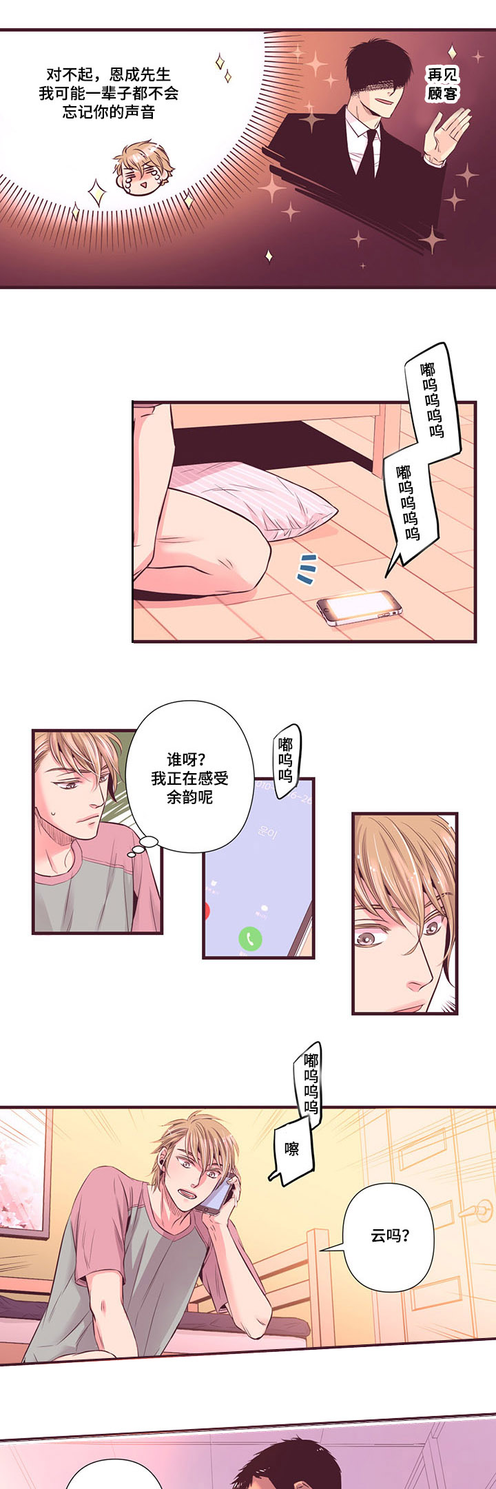 闻声漫画,第3章：我不会忘记你的声音4图