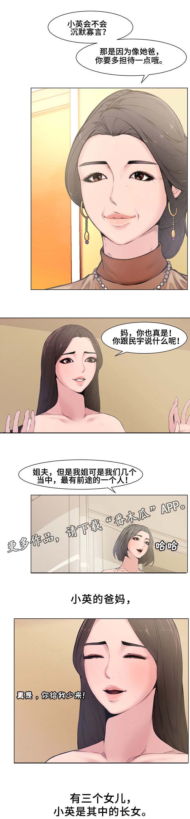 相互背叛漫画,第7章：拜访1图