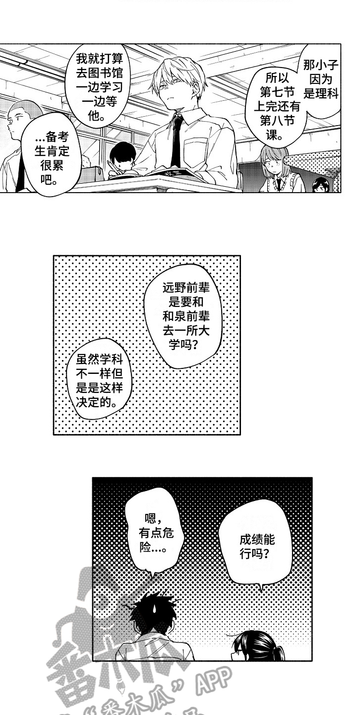 真挚的情感漫画,第7章：问题3图