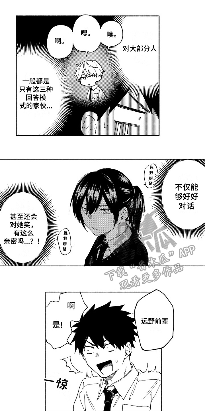 真挚的情感漫画,第6章：嫉妒1图