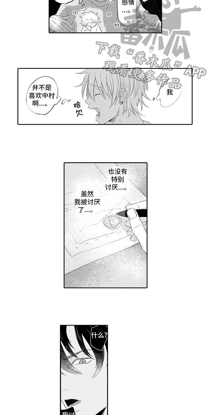 锁住爱漫画,第13章：受到冲击2图