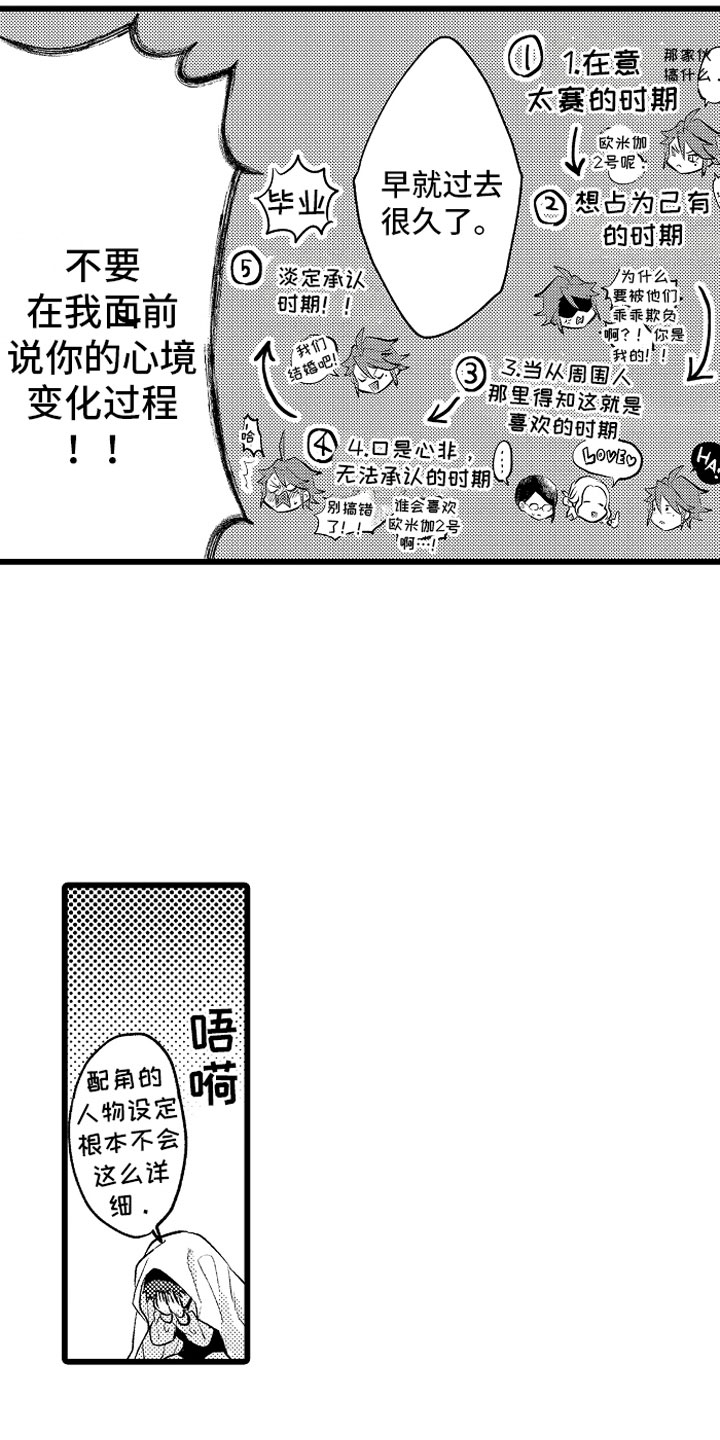 变身欧米伽漫画,第30章：糟糕的真心4图